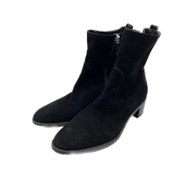 Dior-DIOR  Ankle boots T.eu 40 Suede-Black