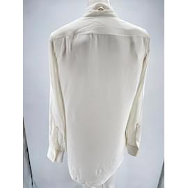 Autre Marque-WARDROBE NYC  Tops T.International XS Silk-White