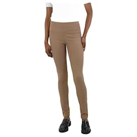 Joseph-Light brown stretch leggings - size FR 36-Brown