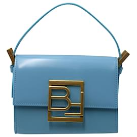 By Far-BY FAR Fran Shoulder Bag In Light Blue Calfskin Leather-Blue,Light blue