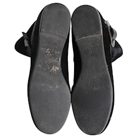 Giuseppe Zanotti Black Leather Cutout Ankle Length Boots Size 37 Giuseppe  Zanotti