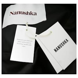 Nanushka-Manteau matelassé en nylon Nanushka Liban-Noir
