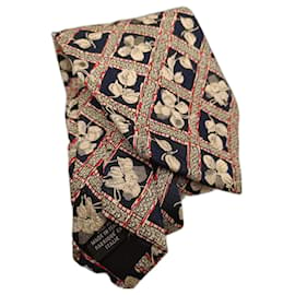 Kenzo-Hervorragende Vintage-Krawatte, signiert von Kenzo-Marineblau