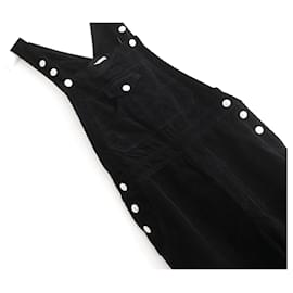 Alexa Chung-Alexa Chung x AG Jeans Bunny overalls dungarees-Black