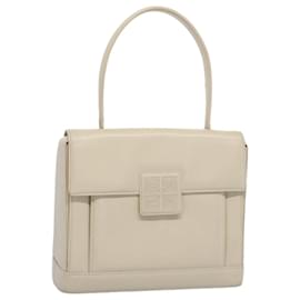 Givenchy-GIVENCHY Hand Bag Leather Beige Auth ep1621-Beige