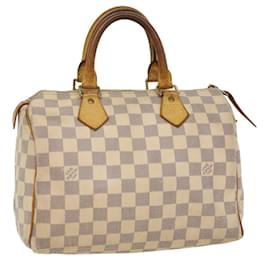 Louis Vuitton-Louis Vuitton Damier Azur Speedy 25 Hand Bag N41534 Auth LV 53125-Autre