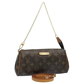 Louis Vuitton-LOUIS VUITTON Monogram Eva Shoulder Bag 2way M95567 LV Auth 53947-Monogram