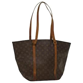 Louis Vuitton-LOUIS VUITTON Monogram Sac Shopping Tote Bag M51108 LV Auth bs8198-Monogram