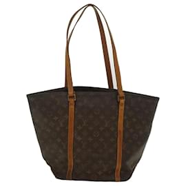 Louis Vuitton-LOUIS VUITTON Monogram Sac Shopping Tote Bag M51108 LV Auth bs8198-Monogram