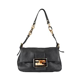 Fendi-Fendi Mini Mama Forever Handbag-Black