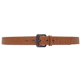 Bottega Veneta Intrecciato Belt Brown Leather 42 / 105 Brown
