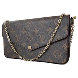 Louis Vuitton-Louis Vuitton Pochette Félicie-Brown