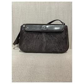 Céline-CELINE  Handbags T.  Patent leather-Brown