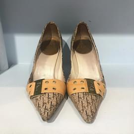 Dior-DIOR  Heels T.eu 38 cloth-Beige