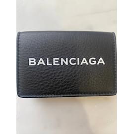 Balenciaga-BALENCIAGA Carteras T.  Cuero-Negro