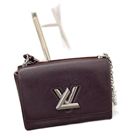 Louis Vuitton-LOUIS VUITTON  Handbags T.  leather-Dark red