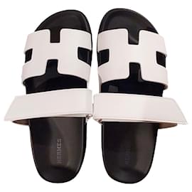 Hermès-Sandals-White,Multiple colors