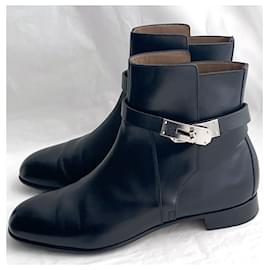 Hermès-Neo Ankle Boots-Black