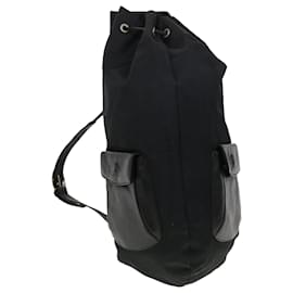 Versus Versace-Gianni Versace Shoulder Bag Nylon Black Auth bs5993-Black