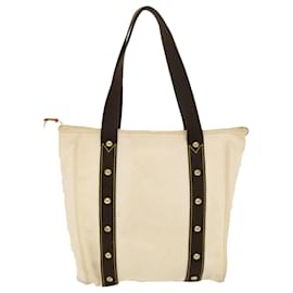 Louis Vuitton-LOUIS VUITTON Antheia Cabas MM Tote Bag Canvas Brown M40036 LV Auth bs4483-Brown