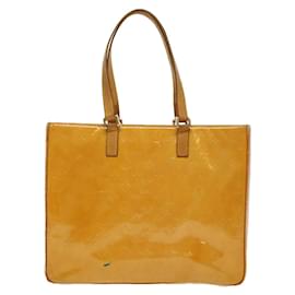 Louis Vuitton-LOUIS VUITTON Vernis Columbus Tote Bag Marshmallow Pink M91032 LV Auth bs6146-Pink