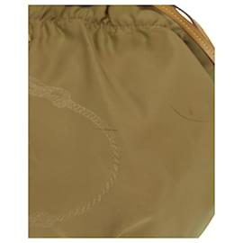 Prada-PRADA Shoulder Bag Nylon Khaki Auth bs3848-Green