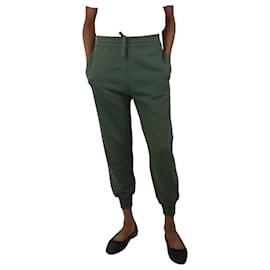 Alexander Mcqueen-Green elasticated-waist joggers - size IT 38-Green
