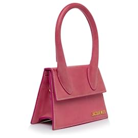 Jacquemus-Jacquemus Pink Le Chquito Moyen-Pink