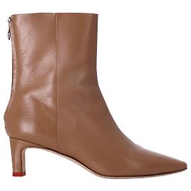 Botins Aeyde Ivy em couro marrom Marrom