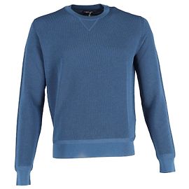 Jersey con cuello redondo Tom Ford de algodón azul Azul