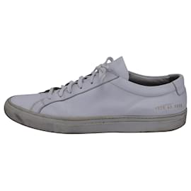 Autre Marque-Common Projects Achilles Low Sneakers in White Leather-White