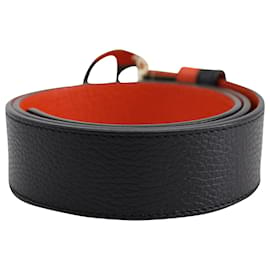 Gucci-Gucci Reversible Belt in Black/red leather-Other