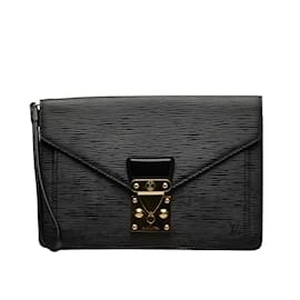 Louis Vuitton-Epi Pochette Sellier Dragonne M52612-Black