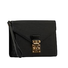 Louis Vuitton-Epi Pochette Sellier Dragonne M52612-Black