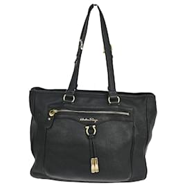 Salvatore Ferragamo-Salvatore Ferragamo Gancini-Negro