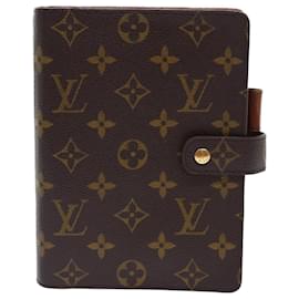 Louis Vuitton-Louis Vuitton Agenda Cover-Brown