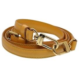 Louis Vuitton-LOUIS VUITTON Epi Adjustable Shoulder Strap 37.4""-44.5"" Yellow LV Auth 53223-Yellow