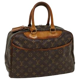 Louis Vuitton-LOUIS VUITTON Monogram Deauville Hand Bag M47270 LV Auth 53189-Monogram