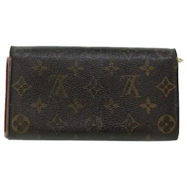 Louis Vuitton-LOUIS VUITTON Pochette con monogramma Porte Monnaie Credit Wallet M61725 auth 53798-Monogramma