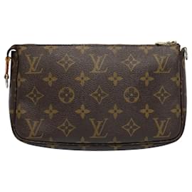Louis Vuitton-LOUIS VUITTON Monogramm Pochette Accessoires Tasche M.51980 LV Auth 53865-Monogramm