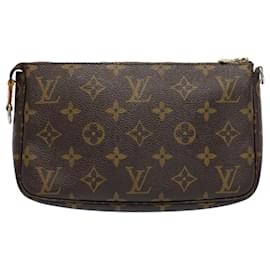 Louis Vuitton-LOUIS VUITTON Monogram Pochette Accessoires Pouch M51980 Autenticação de LV 53865-Monograma