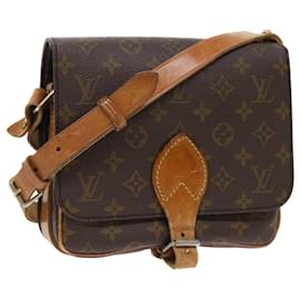Louis Vuitton-LOUIS VUITTON Monogram Cartouchiere MM Shoulder Bag Vintage M51253 Auth rd5824-Monogram