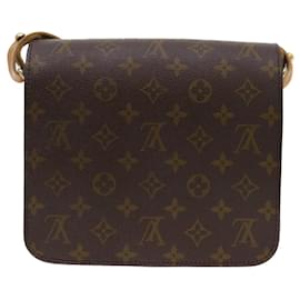 Louis Vuitton-LOUIS VUITTON Monogram Cartouchiere MM Shoulder Bag Vintage M51253 Auth rd5824-Monogram