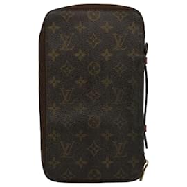Louis Vuitton-LOUIS VUITTON Monogram Organizer De Voyage Travel Case M60119 Auth LV 53486-Monogramme