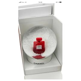 Chanel-Sonstiges-Weiß,Rot