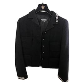 Chanel-Jackets-Black