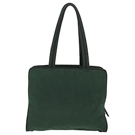 Prada-PRADA Tote Bag Nylon Vert Auth hk731-Vert