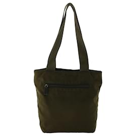 Prada-PRADA Tote Bag Nylon Khaki Auth ep1353-Green