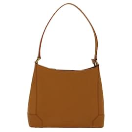 Burberry-BURBERRY Shoulder Bag Leather Brown Auth 45876-Brown