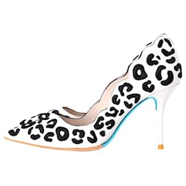 Sophia webster-Sapatos estampados Sophia Webster em couro branco-Outro